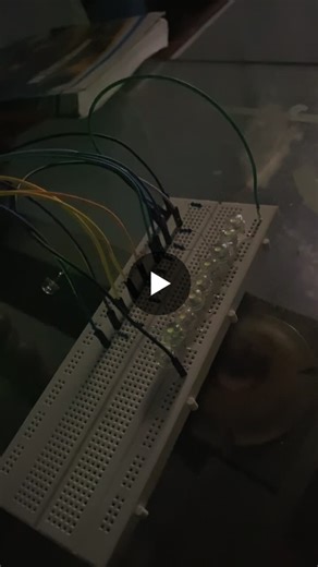 9-LED Sequential Light Show using Arduino Just built a multi-phase LED animation system using Arduino — controlling 9 LEDs on digital pins 5–13 with 4 unique light sequences, all driven purely… | Abhay Tiwari