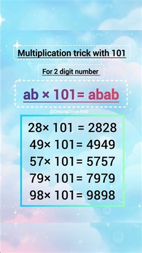 multiplication tricks