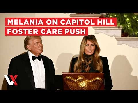 LIVE | Melania Trump Hits Capitol Hill For Foster Kids Legislation Push | VERTEX