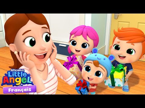 La fête des mères | Comptines avec Bébé Louis | Little Angel Français