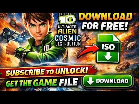 Ben 10 ultimate alien cosmic destruction game file👇🏻 🙃😁