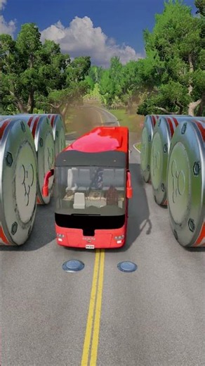 🚗💥 BeamNG.drive: CARS vs GIANT CRUSHING ROLLERS! Who survives? 😱🔥