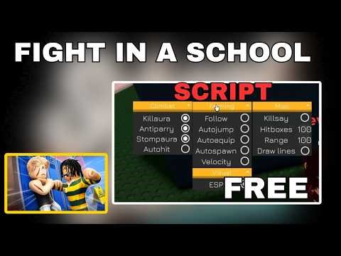 NEW Fight In A School Script 2026 🚀 OP GUI + Auto Fight + ESP (WORKING)