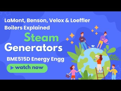 Steam Generators | LaMont, Benson, Velox & Loeffler Boilers Explained | BME515D Energy Engineering