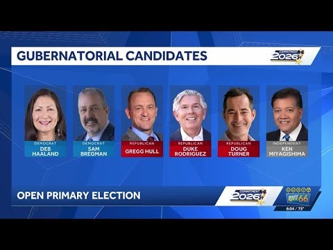 Hotly contested gubernatorial race underway for New Mexico open primary