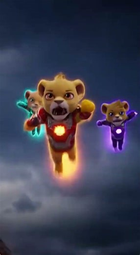 Three Lion Cubs Stopped an Alien Invasion 😱🦁🚀