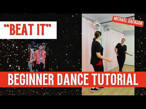 "BEAT IT" Dance ❤️ Michael Jackson ❤️ Beginner Dance Tutorial ❤️ Step-by-Step Choreography