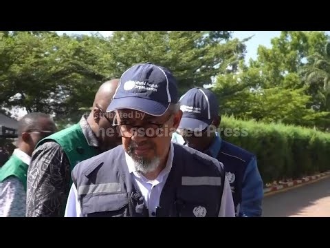 WHO chief visits the Ebola outbreak epicenter in Congo as the virus spreads
