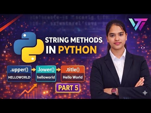 All Important Python String Methods in One Video! ⚡
