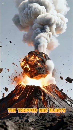 How Volcanoes Explode #Volcano #EarthScience #NaturalDisasters #HowItWorks #VolcanicEruption