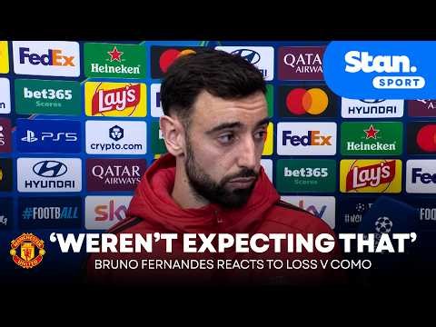 BRUNO FERNANDES: 'We need to improve' 😡 Manchester United TORN APART by Como in Champions League