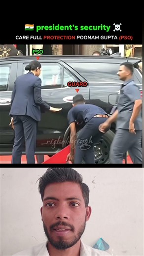 President Security Ka Sabse Dangerous Moment! 😱 | Reaction #shorts #trending #ytshorts #viral