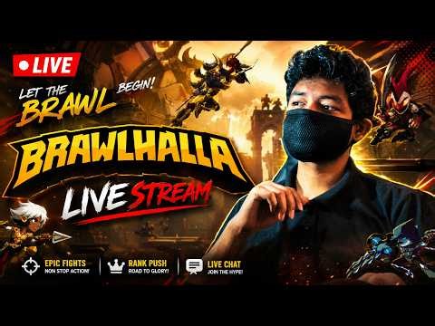 LIVE NOW: -Brawlhalla Ranked Matches + Viewer Fights 😈🔥| Shadow Stream.