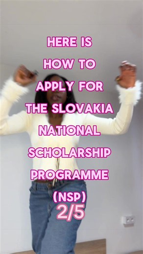 How to Apply for the Slovakia National Scholarship Programme (NSP) 2026