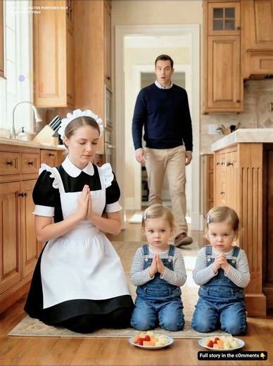 The boss came home early for lunch—and what he found his cleaning lady doing on the kitchen floor left him frozen. It was almost noon when Mr. Whitaker arrived home—much earlier than he normally would. A meeting had been called off, and without much thought, he unlocked the front door and stepped inside. The house was quiet, carrying the faint, clean scent of lemon polish. “Hello?” he called out. There was no reply. He assumed Maria, the cleaning lady, was somewhere farther inside the house. She