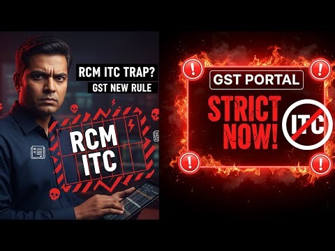 GST ITC Reversal & Reclaim Ledger Explained | RCM Liability & ITC Statement | GSTR-3B New Rules