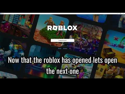 [TUTORIAL FOR PC ONLY] How to play multiple games | testing on roblox | Open multiple games! |