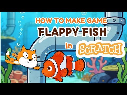 How to Make a Flappy Fish Game in Scratch under 3 mins