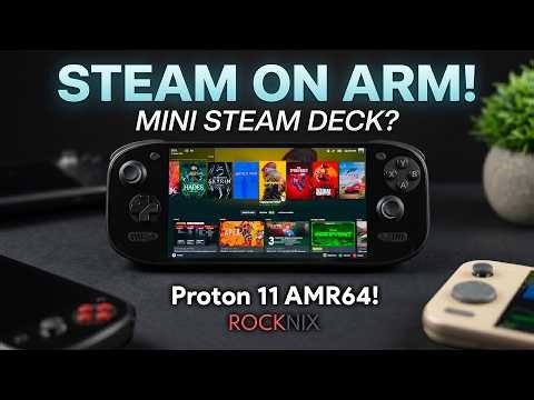 Valve Just Changed Handheld Gaming FOREVER! Steam On ARM Is Awesome!