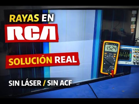 👉 Rayas Verticales en Pantalla RCA Diagnóstico REAL con Multímetro y Osciloscopio📌
