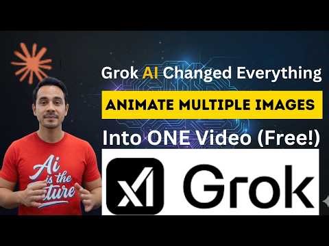 Grok AI Just Changed Everything — Animate Multiple Images Into ONE Video (Free!)