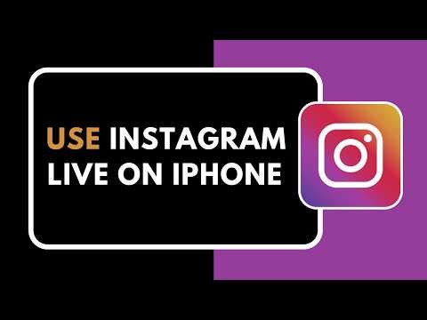 HOW TO USE INSTAGRAM LIVE FEATURE ON IPHONE