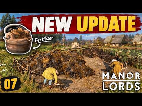 Testing the NEW Manor Lords Beta Update - First Look & Gameplay [Part 07]