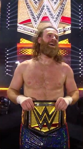 You deserve it, Sami. #WWENOC