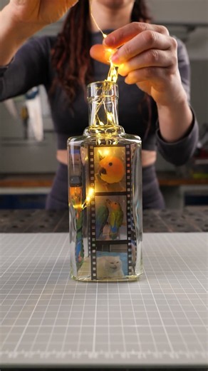 Create a Stylish DIY Lamp Using a Photography Film Container! ✨📷