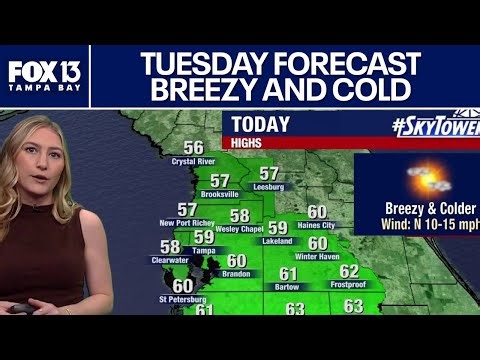 Tampa Weather | Tuesday Morning Forecast