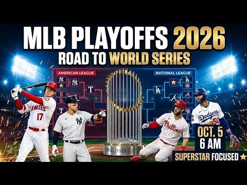 MLB PLAYOFF SERIES As Of Oct 5 , 2026 | MLB PLAYOFF RACE