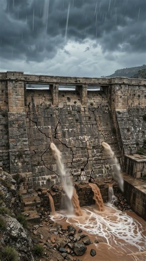 Puentes II Dam — Spain, 1802｜Foundation Seepage＋Structural Instability｜4K