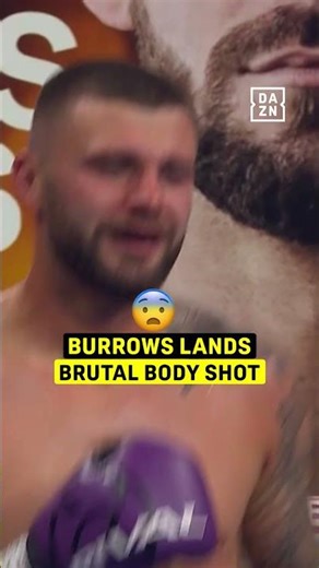 Harley Burrows lands impressive body shot knockdown on Matchroom debut 👏