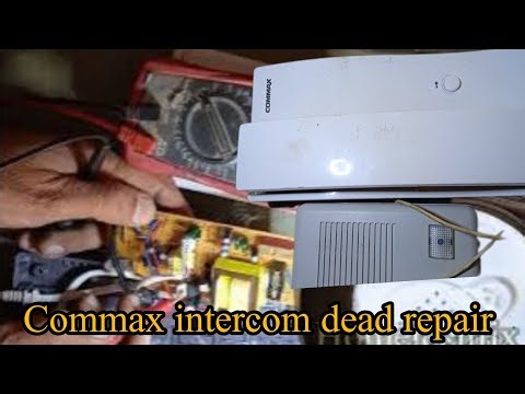 Commax dp_2s intercome dead repair