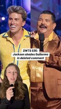 Jackson shades Guillermo | Dancing with the Stars