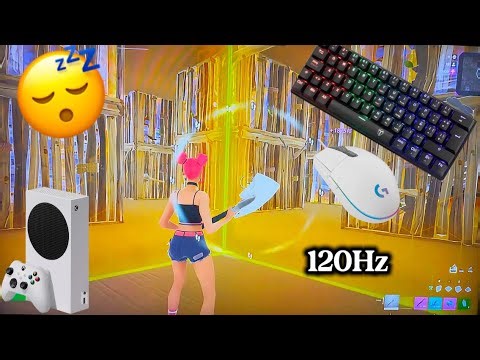 Terportz11 ASMR😴 Box Fight Gameplay 📦 Satisfyng Keyboard Fortnite 120 FPS🏆