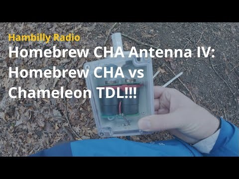 Homebrew CHA Antenna IV: Homebrew vs Chameleon TDL