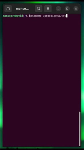 Day 19/100 Of Linux Commands |Basename #linuxcommandlinetutorial #codingmusic