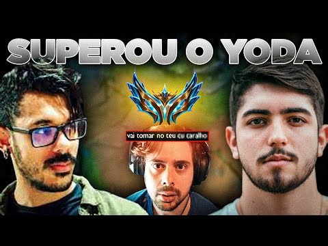 JBSNIPER APRENDEU COM O JUKES E FOI ZOADO PELO YODA - LEAGUE OF LEGENDS