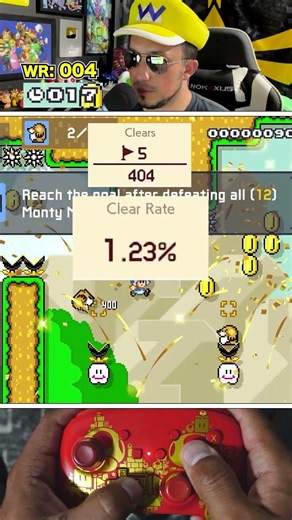 Annihilate 12 Monty Moles!! #supermariomaker2 #mariomaker2