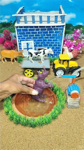 Diy tractor video mini water pump science project #diykisanfarm #tractor​ #youtubeshorts 749