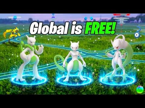 GLOBAL GO FEST IS FREE THIS YEAR IN POKEMON GO! Mega Mewtwo Raids, Shiny BOOST & More!