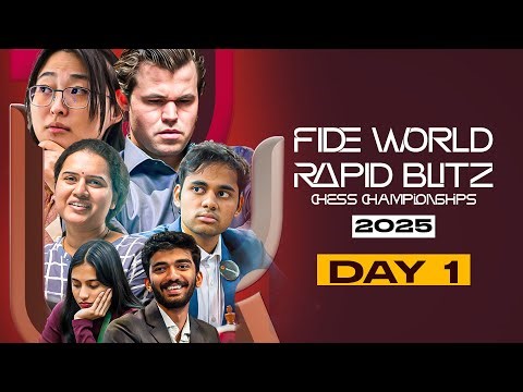 FIDE World Rapid Championship 2025 | Day 1 | Ft. Magnus, Gukesh, Arjun, Pragg and more