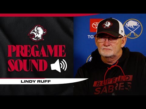 Rasmus Dahlin Will Not Play Against Bruins | Buffalo Sabres Coach Lindy Ruff Pregame Media