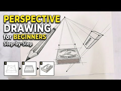 Perspective Drawing for Beginners ✏️ | Easy Step by Step Tutorial | What is perspective drawing?