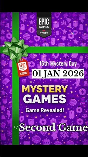 Epic Games Store Mystery Game Revealed | 01 January 2026 🔥 FREE GAME Unlocked! #epicgamesstore