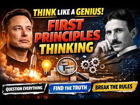 First principles thinking explained.