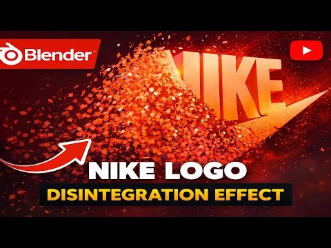 Make A Particle Logo Animation in Blender - Blender Tutorial