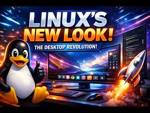 Linux Is Getting a New Look! 🔥 The Desktop Revolution Has Begun (2026)