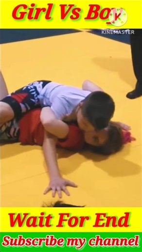 Girl vs Boy Wrestling – From Control to Collapse 😳 #bjj #isuckatjiujitsushow #grappling#mma #nogi